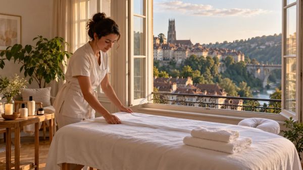 Découvrez les services de massage à domicile à Fribourg